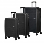 American Tourister Summer Hit - 3-Set Black