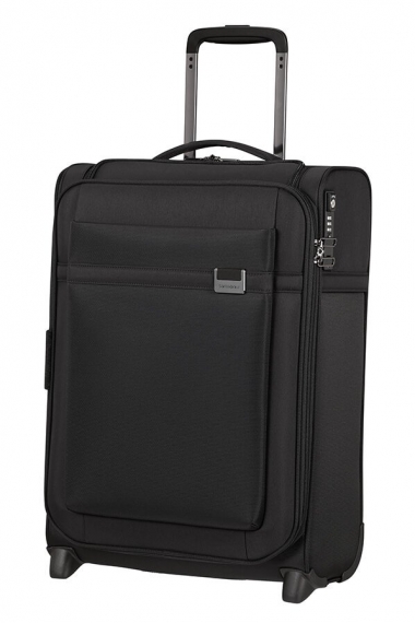 Samsonite Airea Top Pocket 55cm - Kabinväska Expanderbar Svart_1