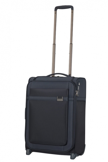 Samsonite Airea Top Pocket 55cm - Kabinväska Expanderbar Mörkblå