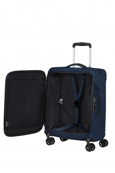 Samsonite Litebeam 4-hjul 55cm - Kabinväska Midnight Blue