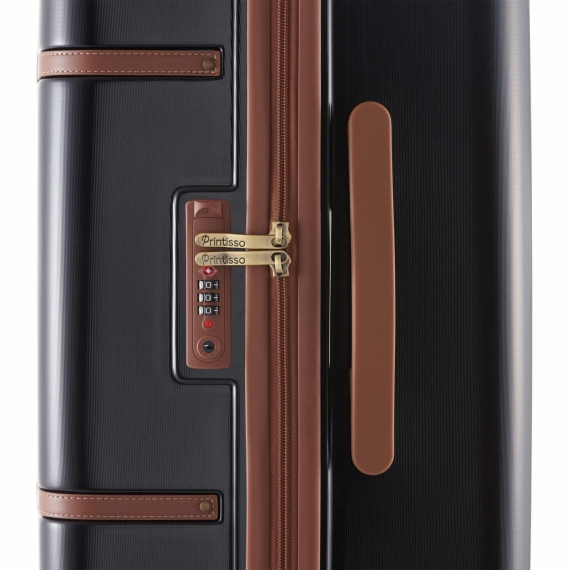 Resväskor Printisso Portofino - 3 Set Vintage Black