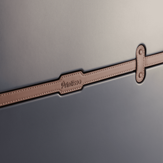 Resväskor Printisso Portofino - 3 Set Vintage Black