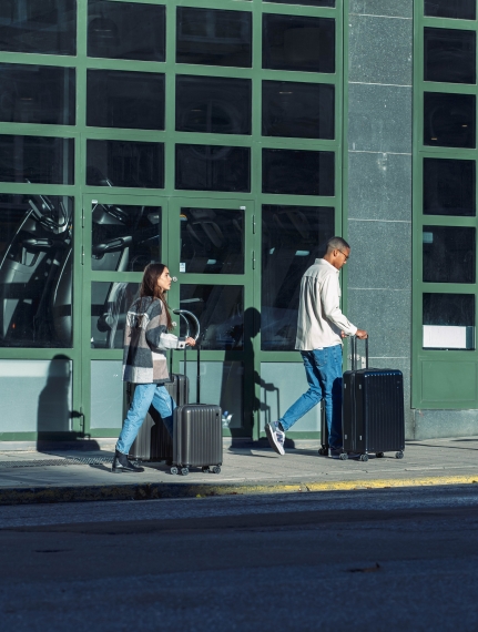 Resväska Printisso Urbane - Stor Onyx Black