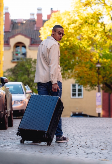 Stor och rymlig resväska