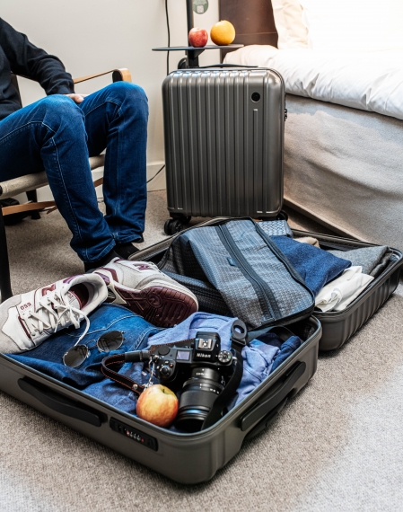 Resväskor Printisso Urbane - 3 Set Graphite Grey