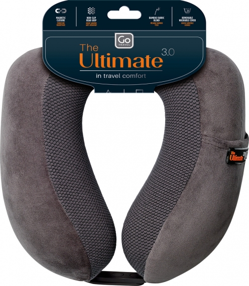 Go Travel The Ultimate 3.0 - Nackkudde Dark Grey