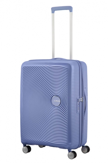 American Tourister Soundbox 67cm - Mellanstor Ljusblå