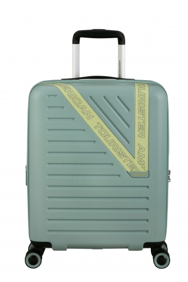 American Tourister Dynabelt - Kabinväska Expanderbar Misty Green