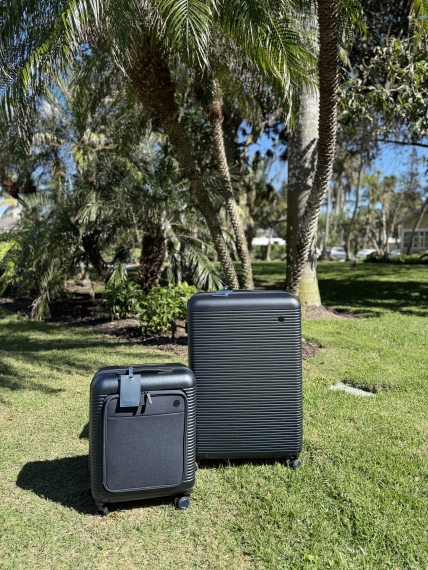 Resväska Printisso Signature - Extra Stor Blue