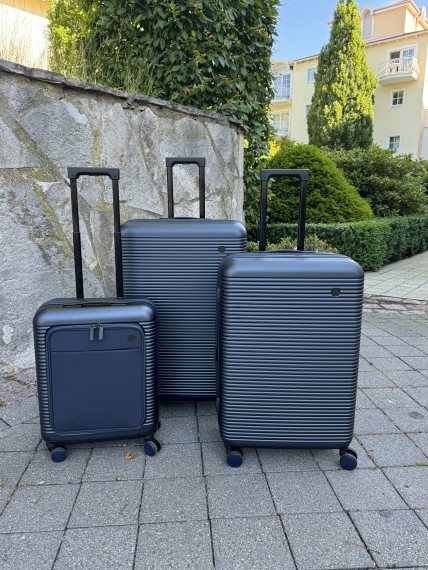 Resväska Printisso Signature - Extra Stor Blue