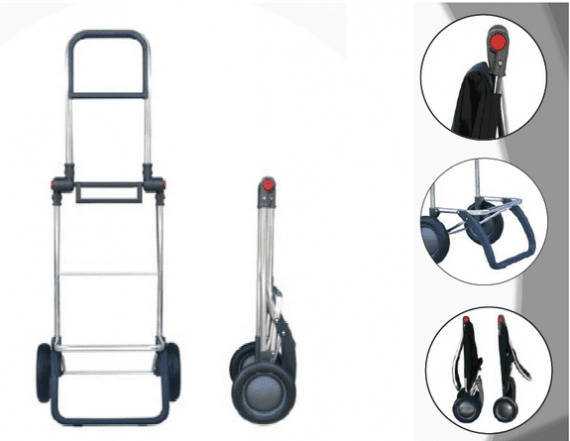 Rolser 2L MF - Shoppingvagn Mörklila