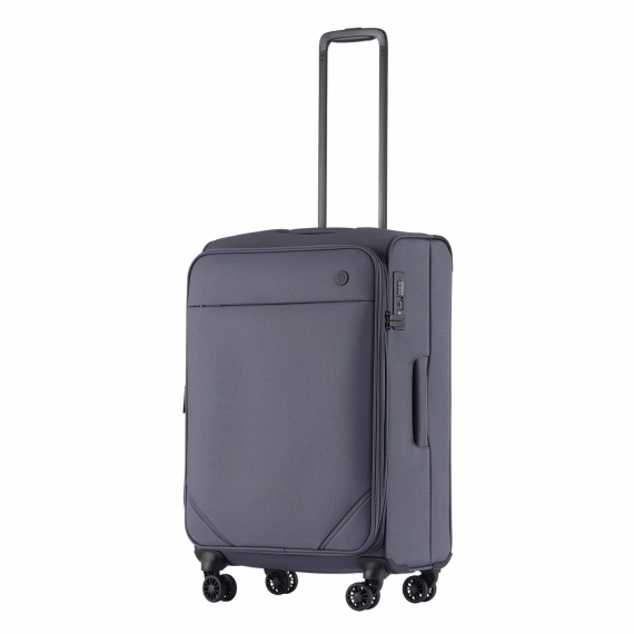 Mjuka Resväskor Printisso Runway - 3 Set Carbon Grey