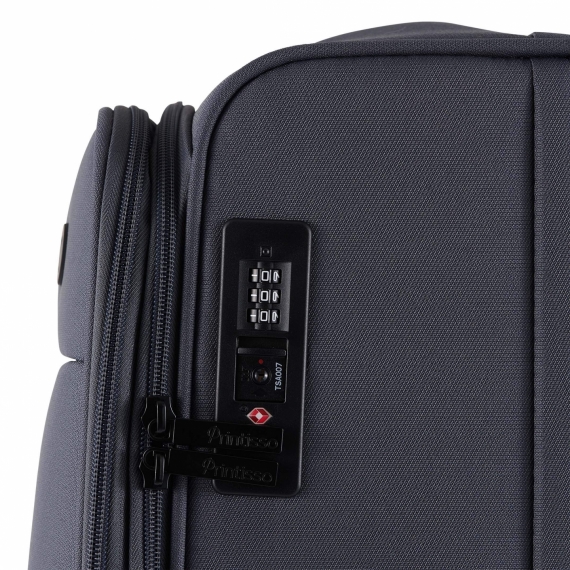 Mjuka Resväskor Printisso Runway - 3 Set Carbon Grey