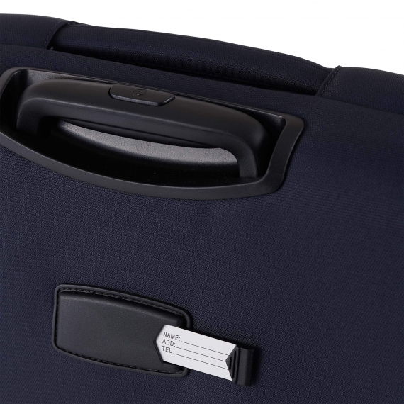 Mjuk Resväska Printisso Runway - Stor Expanderbar Night Blue