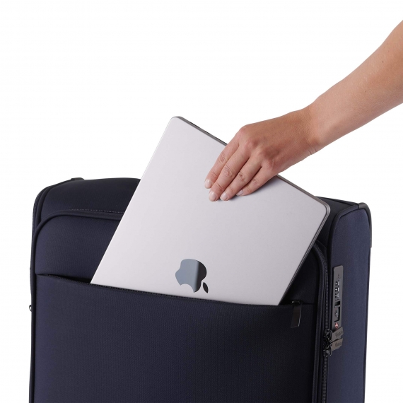 Mjuk Kabinväska Printisso Runway - Night Blue