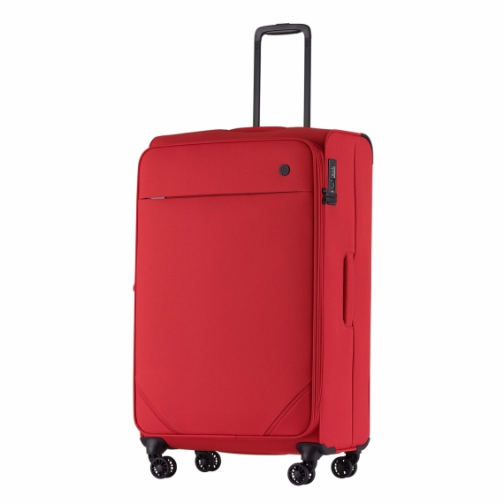 Mjuka Resväskor Printisso Runway - 3 Set Rose Red