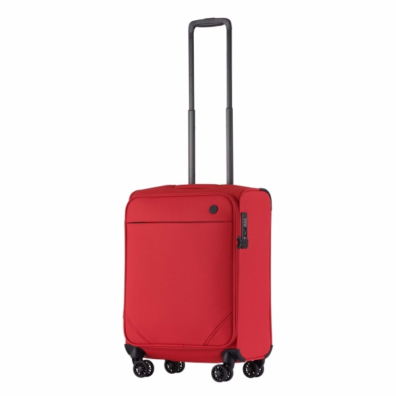 Mjuka Resväskor Printisso Runway - 3 Set Rose Red