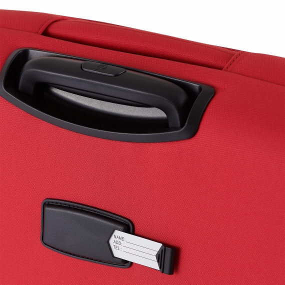 Mjuka Resväskor Printisso Runway - 3 Set Rose Red