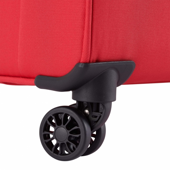 Mjuka Resväskor Printisso Runway - 3 Set Rose Red