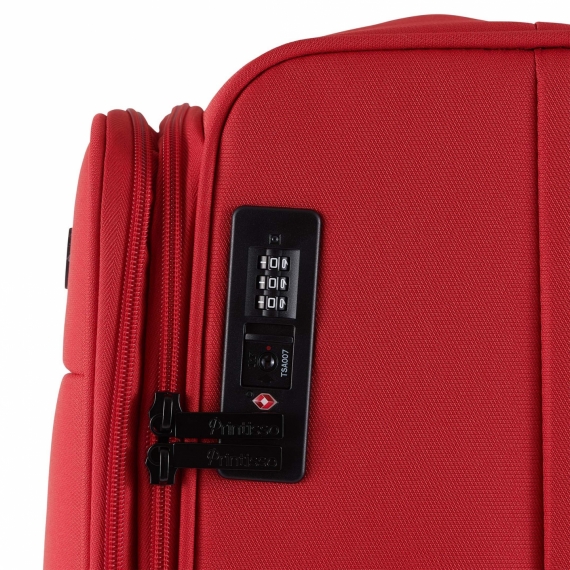 Mjuka Resväskor Printisso Runway - 3 Set Rose Red