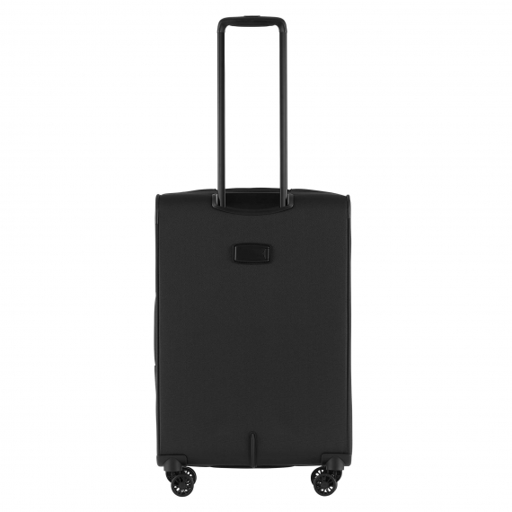 Mjuk Resväska Printisso Runway - Mellanstor Expanderbar Space Black