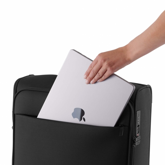 Mjuka Resväskor Printisso Runway - 3 Set Space Black