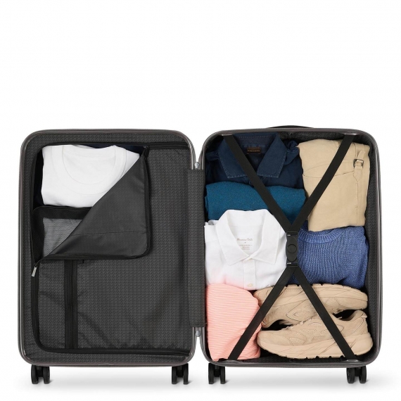 Resväska Printisso Urbane - Mellanstor Graphite Grey