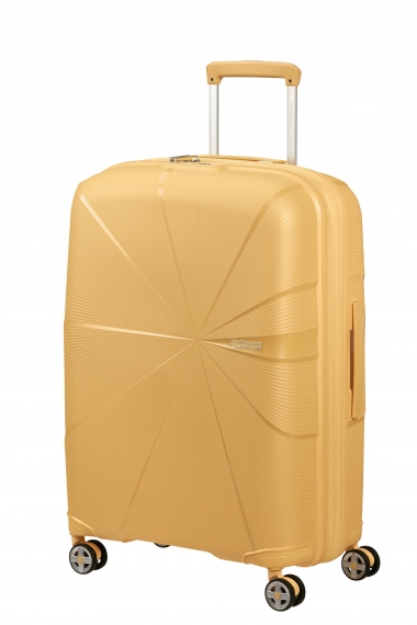 American Tourister Starvibe 67cm - Mellanstor Expanderbar Metallic Banana