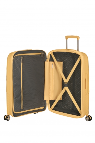 American Tourister Starvibe 67cm - Mellanstor Expanderbar Metallic Banana