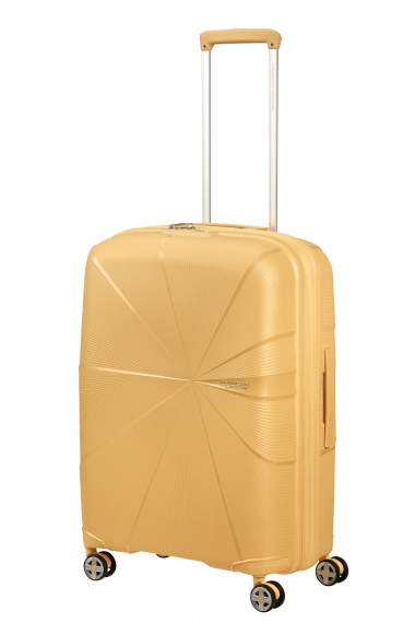 American Tourister Starvibe 67cm - Mellanstor Expanderbar Metallic Banana