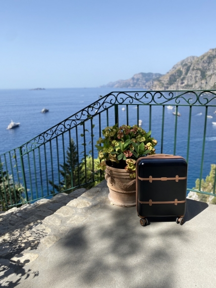 Resväskor Printisso Portofino - 3 Set Vintage Black