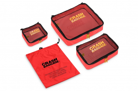 Crash Baggage Easy Life Kit - Packpåsar Röd