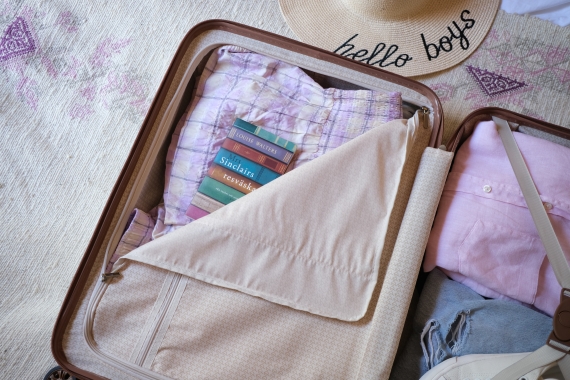 Resväskor Printisso Portofino - 3 Set Vintage Black